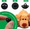 320pcs Sew-On Safety Eyes Buttons – Black 8mm to 15mm for Amigurumis, Crochet Dolls & Stuffed Animals